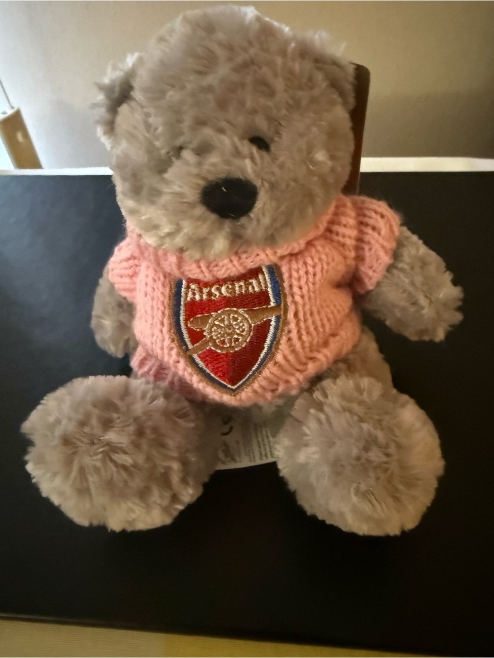 Rare Pink Sweater Arsenal F.C. Teddy Bear Plush Toy